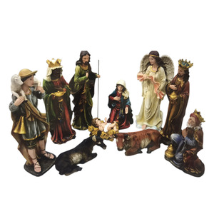 Tùy Chỉnh Công Giáo Tôn Giáo Nhựa Giáng Sinh Cảnh Đặt Cho Trang Trí - Product Image 1