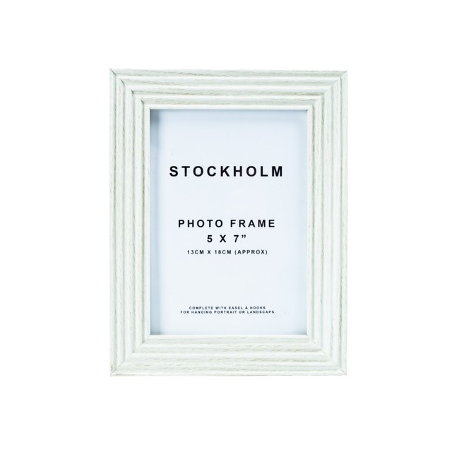 Customized Sizes White Clear MDF Wood Photo Frame Bulk Picture Frames for Living Room Bedroom