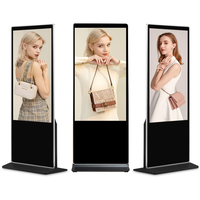 Kiosque intelligent vertical LCD de 55, 65 et 75 pouces, écran publicitaire numérique, totem, kiosque tactile sur pied