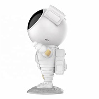 Lampe de projection en forme d'astronaute, projecteur d'étoiles pour enfants nébuleuse galaxie veilleuse pour chambre à coucher
