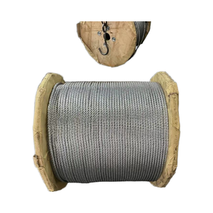 厂家直销 6x12 镀锌钢丝绳 6mm 8mm 10mm 直径 用于制造 中国制造 - Product Image 3