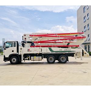 <span class=keywords><strong>Camión</strong></span> <span class=keywords><strong>Bomba</strong></span> de Concreto de Cemento de Buen <span class=keywords><strong>Precio</strong></span> de Fábrica China, <span class=keywords><strong>Camión</strong></span> <span class=keywords><strong>Bomba</strong></span> de Concreto JIUHE de 38 m - Product Image 3