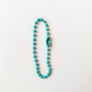 Lime Arbre <span class=keywords><strong>De</strong></span> Noël Suspendu Étiquette Suspendue Chaîne Perle <span class=keywords><strong>De</strong></span> Fer <span class=keywords><strong>De</strong></span> Couleur Mixte Avec Boule Connecteur Chaîne Clé Boucle Anneau Chaîne <span class=keywords><strong>De</strong></span> Perles En Métal - Product Image 2