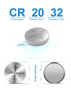 Batterie all'ingrosso personalizzabili con logo, senza MOQ, non ricaricabili, al litio a bottone <span class=keywords><strong>CR2025</strong></span> CR2032 <span class=keywords><strong>3V</strong></span> per orologi e chiavi auto, tipo CR2450 - Product Image 5