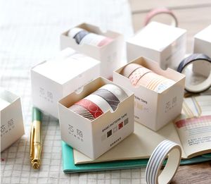 Nouvelle déco de masquage activée par <span class=keywords><strong>l</strong></span>'<span class=keywords><strong>eau</strong></span> multicolore de 10mm avec adhésif acrylique pour la journalisation des ordinateurs portables et <span class=keywords><strong>l</strong></span>'artisanat du papier - Product Image 3