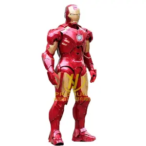 사용자 정의 ironmans 의상 코스프레 어린이 마스코트 의상 현실적인 인간의 크기 ironmans 정장 로봇 성인 batmans 의상