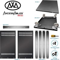 GEHUA Boîtier de protection rigide AxcessAbles 12U pour transport de matériel réseau