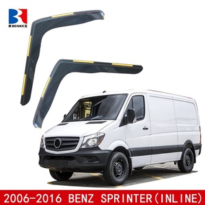 Déflecteurs de vitres IN-CHANNEL pour MERCEDES BENZ SPRINTER 2006-2016, pare-pluie et pare-soleil - Product Image 3