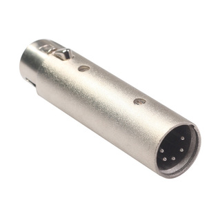 OEM XLR DMX Signal Adapter <b>3</b> <b>Pin</b> Female to 5 <b>Pin</b> Male Connector Stage Equipment - Product Image 3