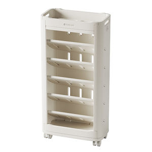 Étagère latérale rotative portable pour jouets d'enfants, armoires pour adolescents, étagères de rangement en plastique pour enfants, boîtes de rangement - Product Image 1