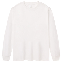Pull-over à manches longues pour hommes en coton peigné personnalisé OEM Produit de Offre Spéciale OEM