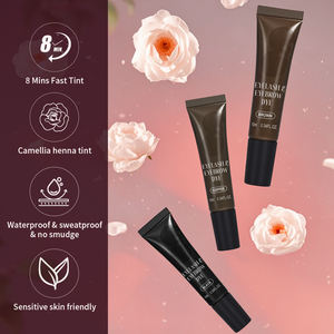 Kit de Tinte para Pestañas y Cejas Iconsign Camellia, Fórmula Sin Azufre, Larga Duración, Apto para Piel Sensible - Product Image 2