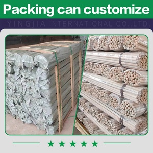 Prix d'usine en gros – Manche en bois brut naturel poncé 100/120/150 cm pour remplacement de manche de balai – <span class=keywords><strong>Cabo</strong></span> De Vassoura YINGJIA - Product Image 6