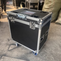 Flight case en aluminium sur mesure pour projecteur LED RGBW Zoom Wash Moving Head 19x15W, et pour projecteurs LED Disco Par en aluminium pour équipement de scène