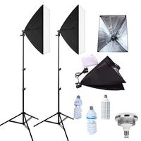 Studio Photo portable avec trépied de 2 mètres, boîte à lumière, diffuseur de lumière LED, lumière de Studio Photo