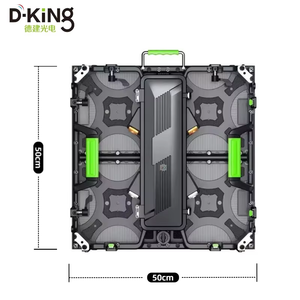 Écran LED P3.91 à taux de rafraîchissement élevé 500x500mm, boîtier en aluminium moulé sous pression, affichage SMD pour location de scène et événements - Product Image 1
