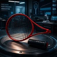 Prototype de raquette de tennis imprimée en 3D sur mesure, finition brillante, équipement sportif fonctionnel, production OEM en petite série Gaojie