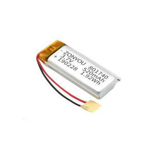 ZonYou Direktvertrieb 801740 Li-PO Akku 520mAh Wiederaufladbare Pouch-Zelle 3,7V 500 Zyklen - Product Image 4