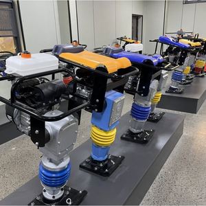 Pilon vibrant de bourrage de compacteur de tampon de saut de sol de largeur de travail de vente directe d'usine - Product Image 5