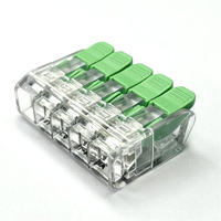 Connecteurs rapides Oj-265 5 broches universels pour luminaire, bornier de connexion rapide, connecteur de raccordement, connecteur de courant pour éclairage, distributeur agréé