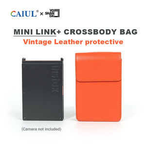 กระเป๋ากล้องหนังวินเทจสำหรับเครื่องพิมพ์ Fuji <span class=keywords><strong>instax</strong></span> <span class=keywords><strong>Mini</strong></span> <span class=keywords><strong>Link</strong></span>+ กระเป๋าสะพายข้าง กระเป๋าเก็บกล้อง กระเป๋าสะพายไหล่ อุปกรณ์เสริม <span class=keywords><strong>instax</strong></span> - Product Image 1
