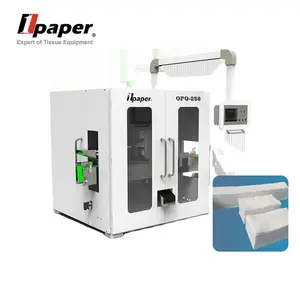 Máquina de embalaje de cajas de pañuelos faciales automática de fábrica wangpai/máquina de fabricación de papel tisú facial plegable