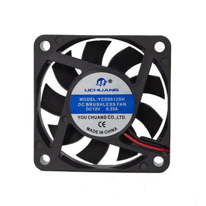 फैक्टरी कस्टम मूक शोर 24 वी 6015 इलेक्ट्रिक मिनी सेंट्रिफ्यूगल एक्सियल फ्लो आस्तीन वाली आस्तीन को प्रभावित करने वाले कंप्यूटर रेडिएटर प्रशंसक - Product Image 2