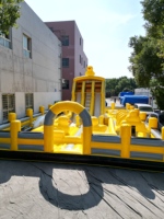 Vente en gros de château gonflable commercial gonflable pour enfants avec toboggan combo
