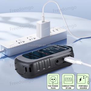 FreedomgoFM-600 2025New Household Walkie Talkie with Sim Card 4G POC Mobile External <b>Speaker</b> for Public Network Range 10-5000 km - Product Image 2