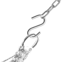 Crochet en S en acier inoxydable 304/316 - Crochet en S ouvert robuste pour hamac, chaîne, équipement de rigging et rangement de cuisine