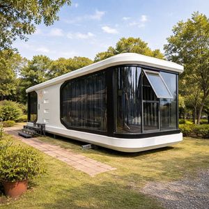 Casa Cápsula Modular de Acero Personalizada: Edificio Prefabricado Moderno para Exteriores, Ideal para Casas Pequeñas o Alquiler - Product Image 3