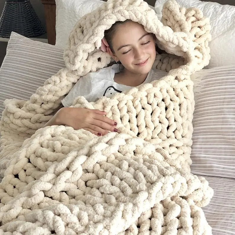 Chunky Blanket Material Soft Yarn for Ultimate Comfort