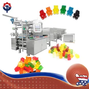Andere Snack Gelee Süßigkeiten Lebensmittel verarbeitung maschinen Gummis Süßigkeiten machen Maschine Lieferant