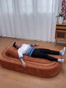 Juego de Sofá <span class=keywords><strong>Cama</strong></span> Modular Plegable de Tela Transicional Comprimida al Vacío, Sofá de <span class=keywords><strong>Doble</strong></span> Uso para Espacios Pequeños - Product Image 3