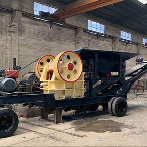 Petite installation mobile de concassage à mâchoires, concasseur de pierres et de roches portable, prix en Chine - Product Image 4
