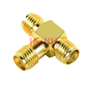 Splitter per Antenne <span class=keywords><strong>SMA</strong></span> 50 Ohm, Connettore Triplo a T da Femmina a Femmina - Product Image 1