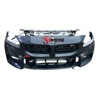 Para BMW M2 G87 kit de carrocería parachoques delantero con rejilla de faro radiador de plástico parachoques de coche propósito de reemplazo de segunda mano