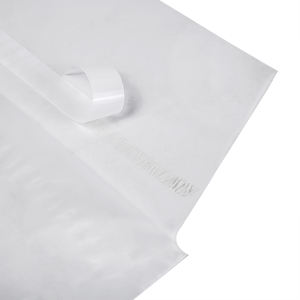 Bolsa de plástico troquelada para llevar comida rápida, sello adhesivo a prueba de manipulaciones para restaurante, panadería, bebida, entrega - Product Image 3