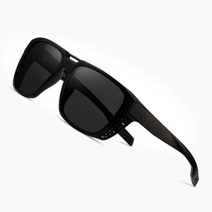 Lunettes de soleil polarisées carrées UV400 pour hommes et femmes, avec logo personnalisé, pour la conduite nocturne et les sports de plein air, collection 2026 - Product Image 2