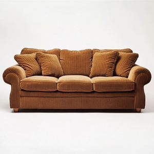 Sofá seccional reversible Sofá extragrande en forma de L con tumbona orientada a la derecha con tela de pana - Product Image 6