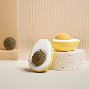 Bolsa de plástico ecológica Egg Cat Mint Ball Venta al por mayor Snacks divertidos juguetes para gatos - Product Image 1