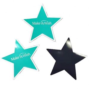 Venta al por Mayor de Material para Imanes de Refrigerador Sublimables en Blanco, Imán de Refrigerador con Forma de Estrella - Product Image 1