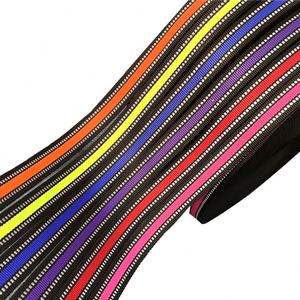 Custom Pvc Coated Safety Harness Nylon <b>Webbing</b> Strap Tape Reflective Stretch Strip Sew-on Trim <b>Webbing</b> - Product Image 3