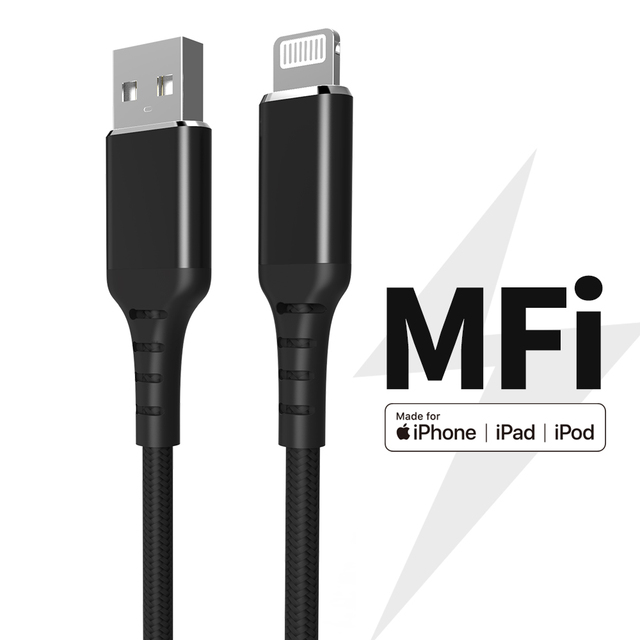 Data Cable Charging USB Cable Original Chip C189 Mfi Certified USB to 8Pin Cable With Nylon Braided Made for IPhone/iPad/iPod