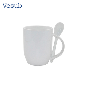 Creative Back to School Gift Sublimation Blank Ceramic <strong>Mug</strong> 11oz <strong>Yellow</strong> Stoneware for Heat Sublimation Printing - Product Image 2