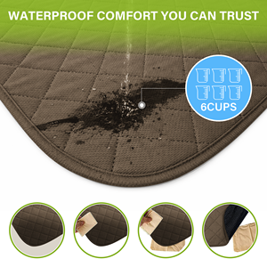 Incontinence <b>Chair</b> Seat <b>Pad</b> Waterproof Reusable Bed Protector Mat - Product Image 2