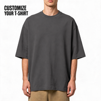 T-shirts en coton grande taille pour hommes, qualité supérieure, vente en gros, personnalisables avec impression sérigraphique, écologiques, blancs, 220g