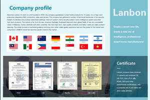 Interrupteur intelligent Wifi 4 gang pour lumières et rideaux, panneau en verre, compatible <span class=keywords><strong>Tuya</strong></span> <span class=keywords><strong>Smart</strong></span> <span class=keywords><strong>Life</strong></span> et Apple <span class=keywords><strong>Homekit</strong></span> (UE/USA) - Product Image 5