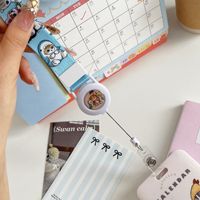 6 styles de porte-cartes rétractables Mofusand Animal Shark Cat pour cartes d'identité, étudiants, anime, avec cordon de cou pour téléphone