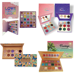 Fabricant de cosmétiques en gros OEM, maquillage coloré, fard à paupières personnalisé, mini <span class=keywords><strong>palette</strong></span> de fard à paupières mat fumé - Product Image 3